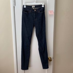J.Crew Lookout High Rise Skinny size 25